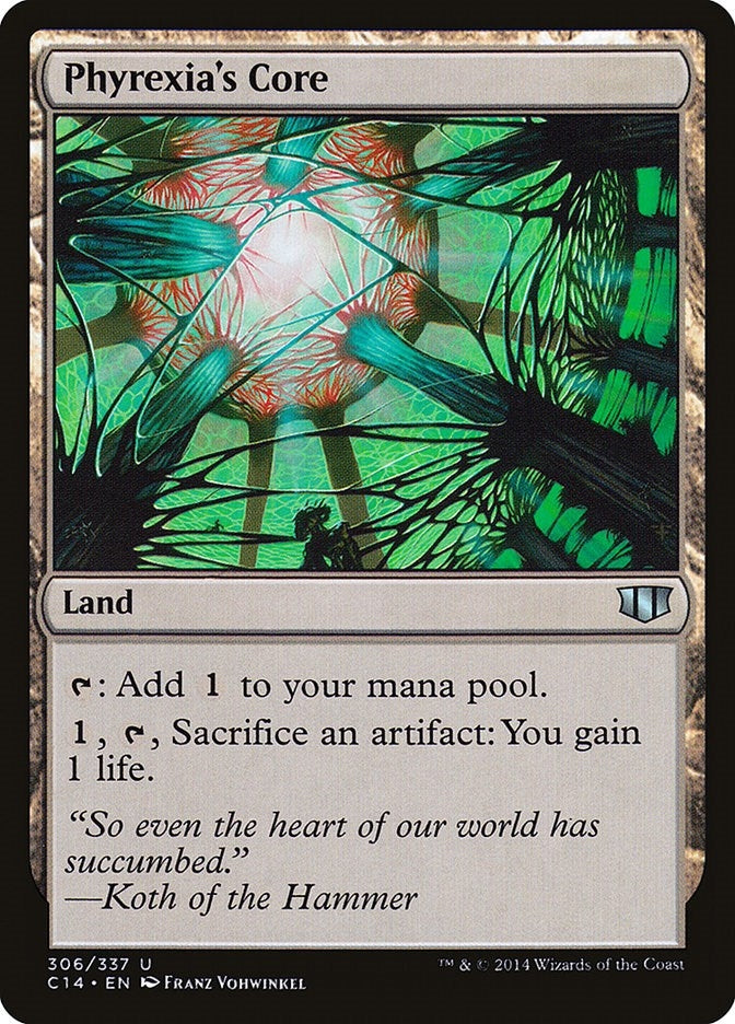 Phyrexia's Core (306) (C14)