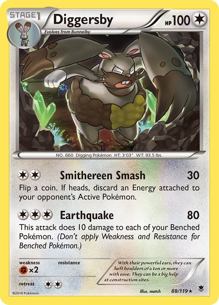 Diggersby (88/119) (XY - Phantom Forces) (PHF)