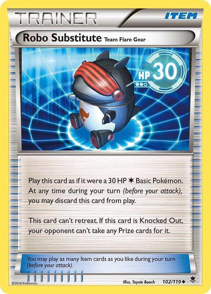 Robo Substitute (102/119) (PHF)