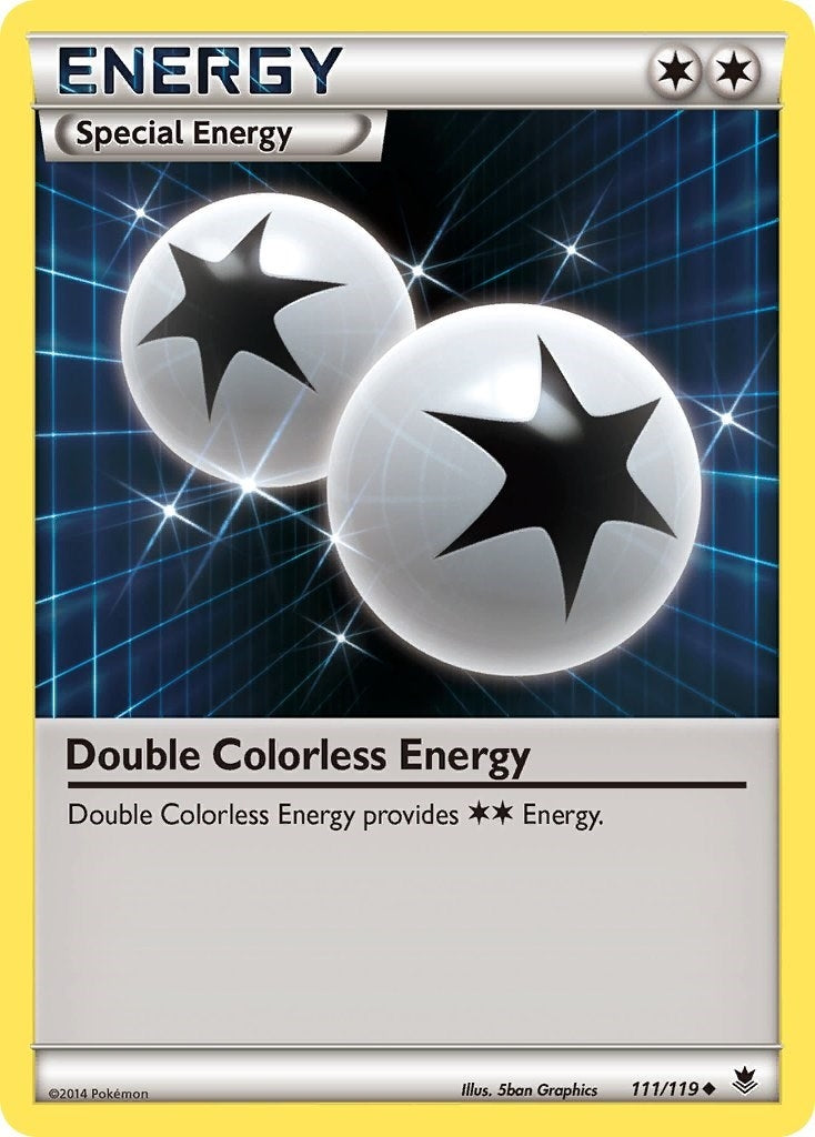 Double Colorless Energy (111/119) (PHF)