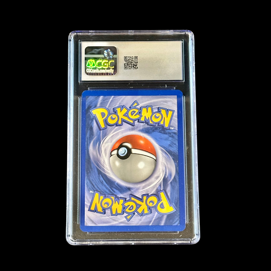 Pokemon Slab Poliwrath Base Set 2 Holo 15/130 CGC 9 Mint 2000