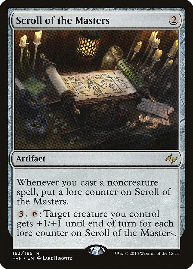 Scroll of the Masters (163) (FRF)