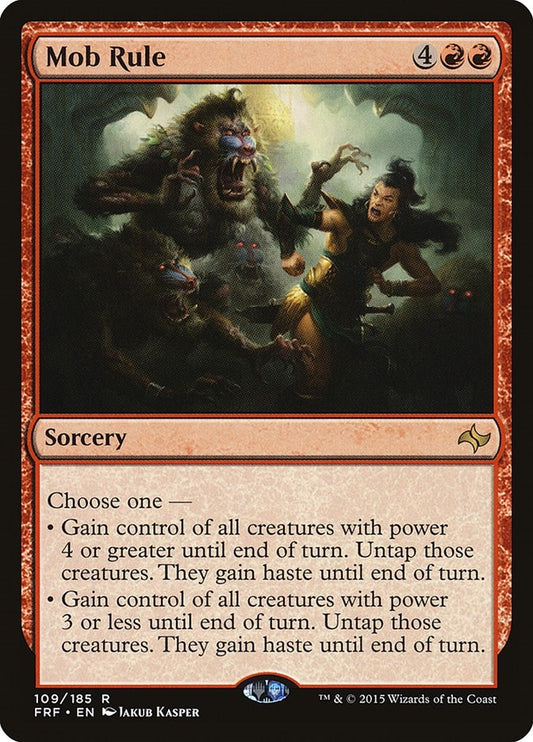 Mob Rule (109) (FRF)