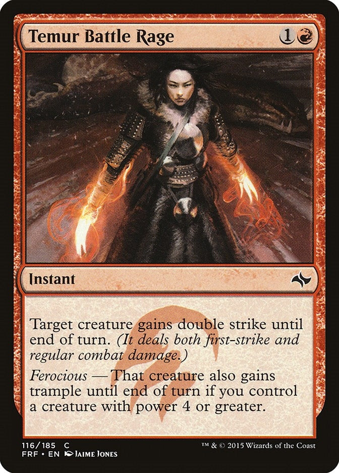 Temur Battle Rage (116) (FRF)