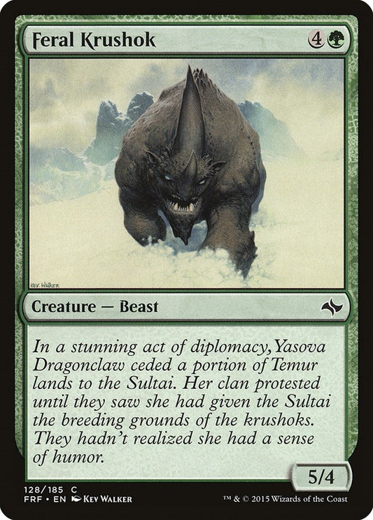 Feral Krushok (128) (FRF)