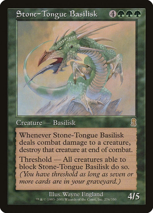 Stone-Tongue Basilisk (276) (ODY)