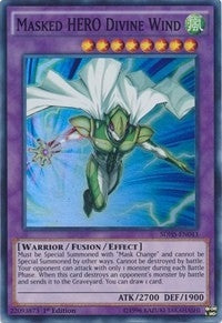 Masked HERO Divine Wind (SDHS-EN043) (SDHS)