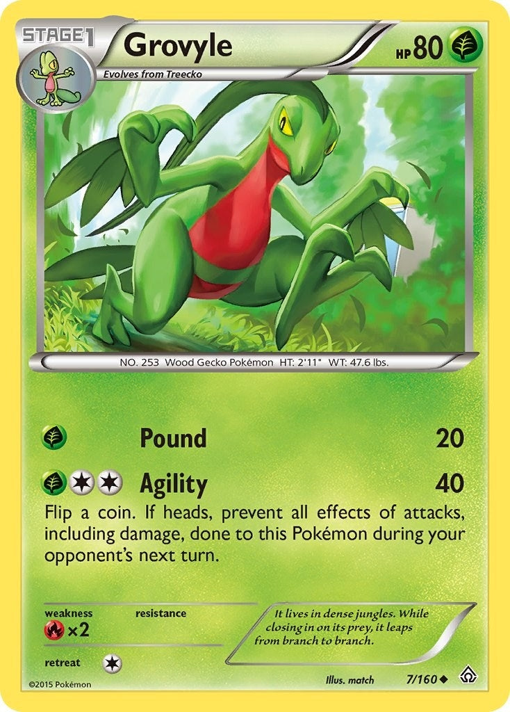 Grovyle (7/160) (PRC)