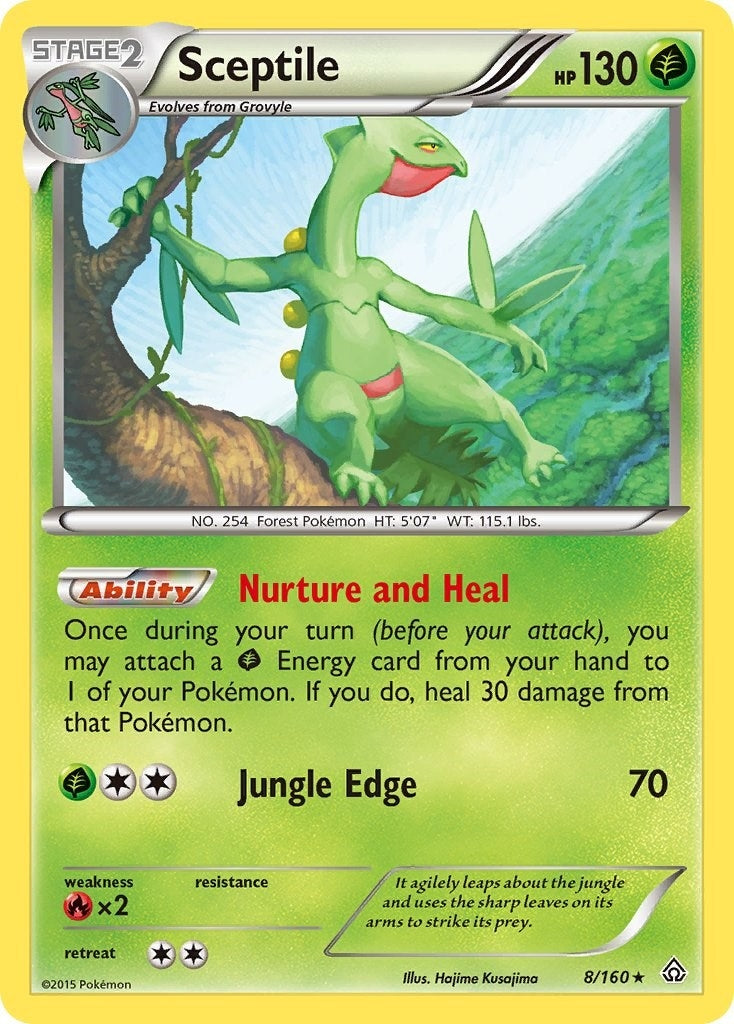 Sceptile (8/160) (PRC)