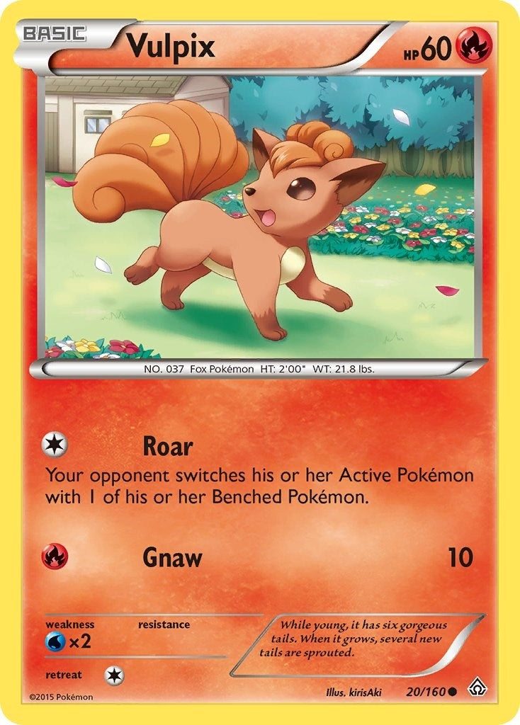 Vulpix (20/160) (PRC)