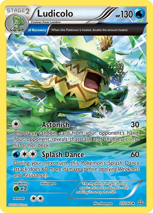 Ludicolo (Alpha) (37/160) (PRC)