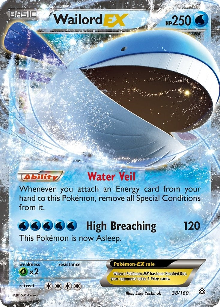 Wailord EX (38/160) (PRC)