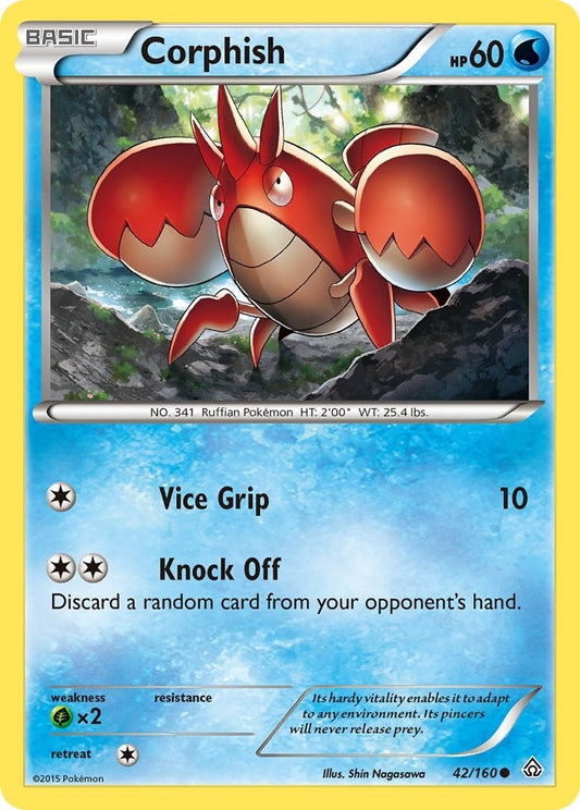 Corphish (42/160) (PRC)