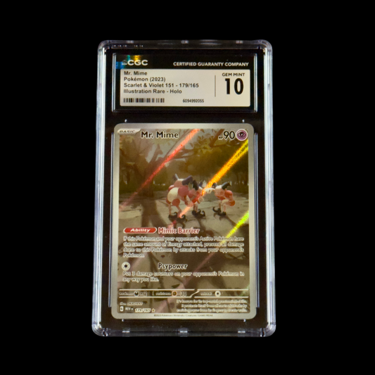 Pokemon Slab Mr Mime 179 CGC 10 Gem 2023