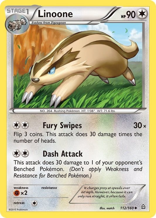 Linoone (112/160) (PRC)