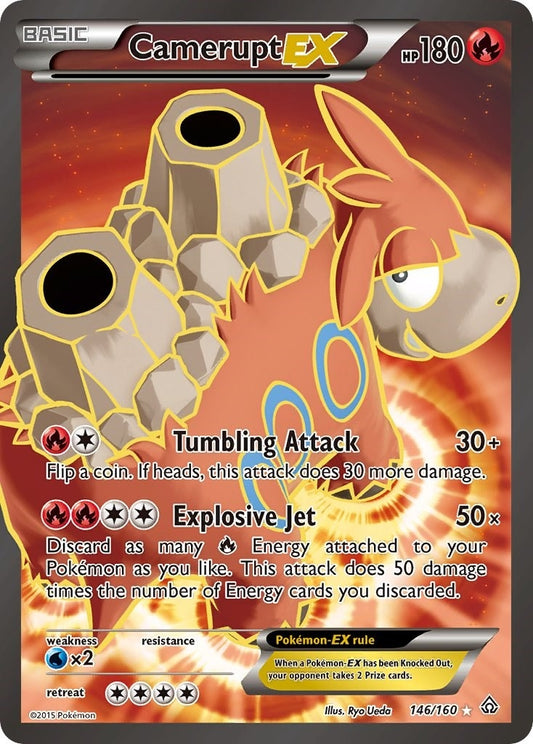 Camerupt EX (146 Full Art) (146/160) (PRC)