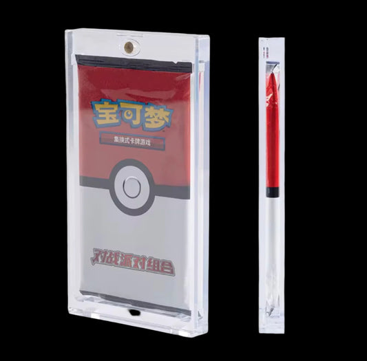 One Touch Booster Pack Acrylic Case, Magnetic Closure