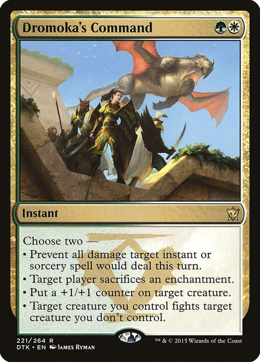 Dromoka's Command (221) (DTK)