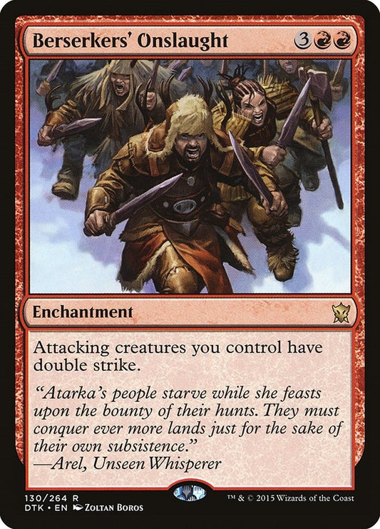 Berserkers' Onslaught (130) (DTK)