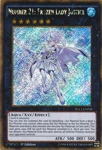 Number 21: Frozen Lady Justice (PGL2-EN018) (PGL2)