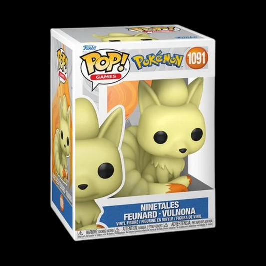 Pokemon Ninetales Funko Pop! Vinyl Figure #1091