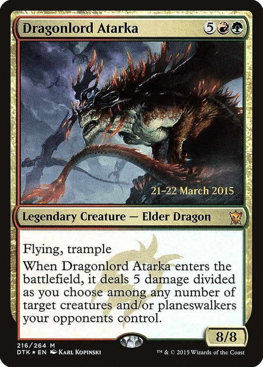 Dragonlord Atarka (216) (PRE)