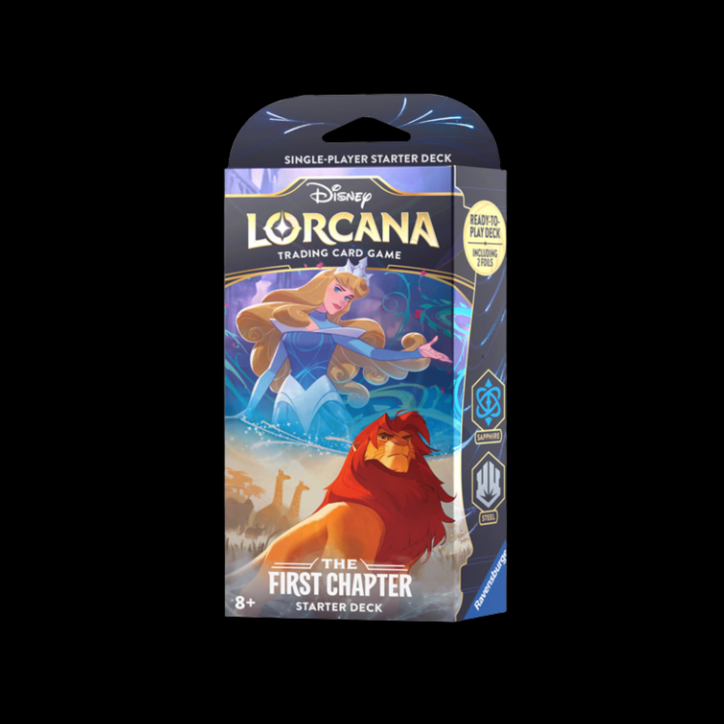 Disney Lorcana First Chapter Starter Deck (+1 Booster Pack Inside)