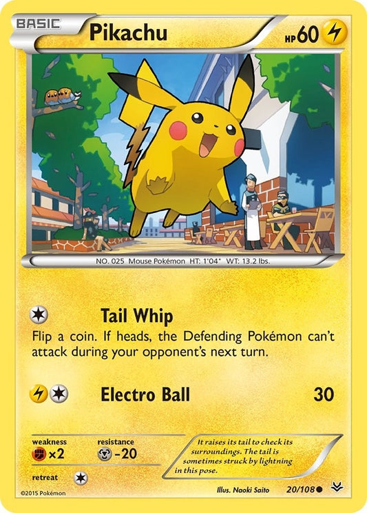 Pikachu (20/108) (ROS)