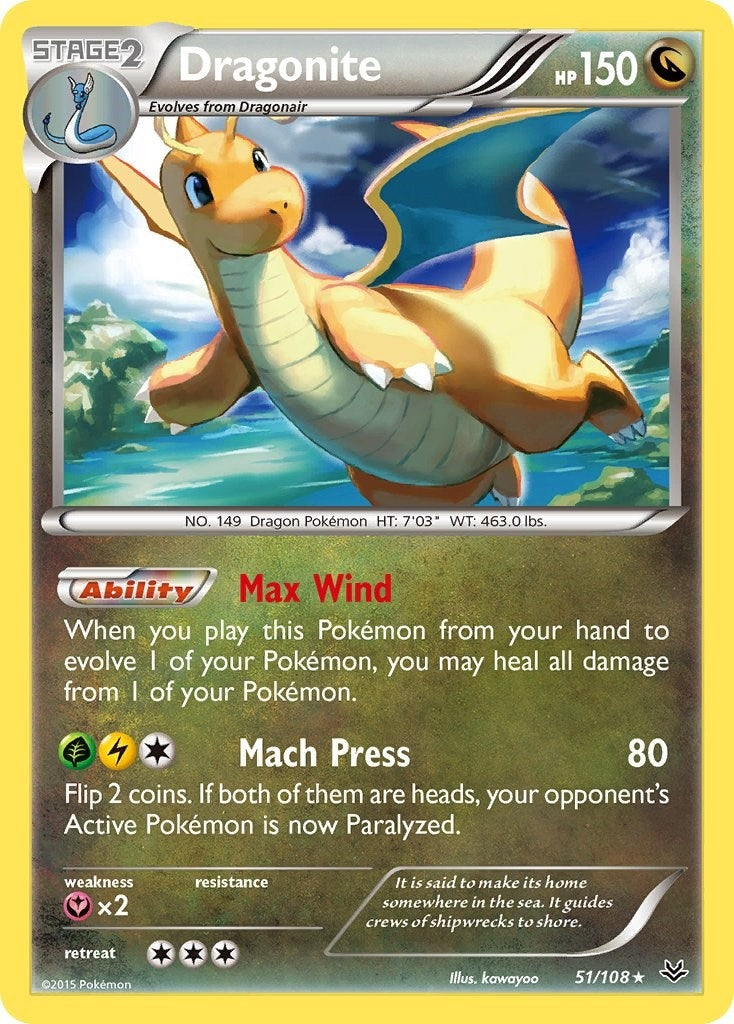 Dragonite (51) (51/108) (ROS)