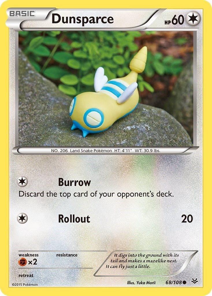 Dunsparce (68/108) (XY - Roaring Skies) (ROS)