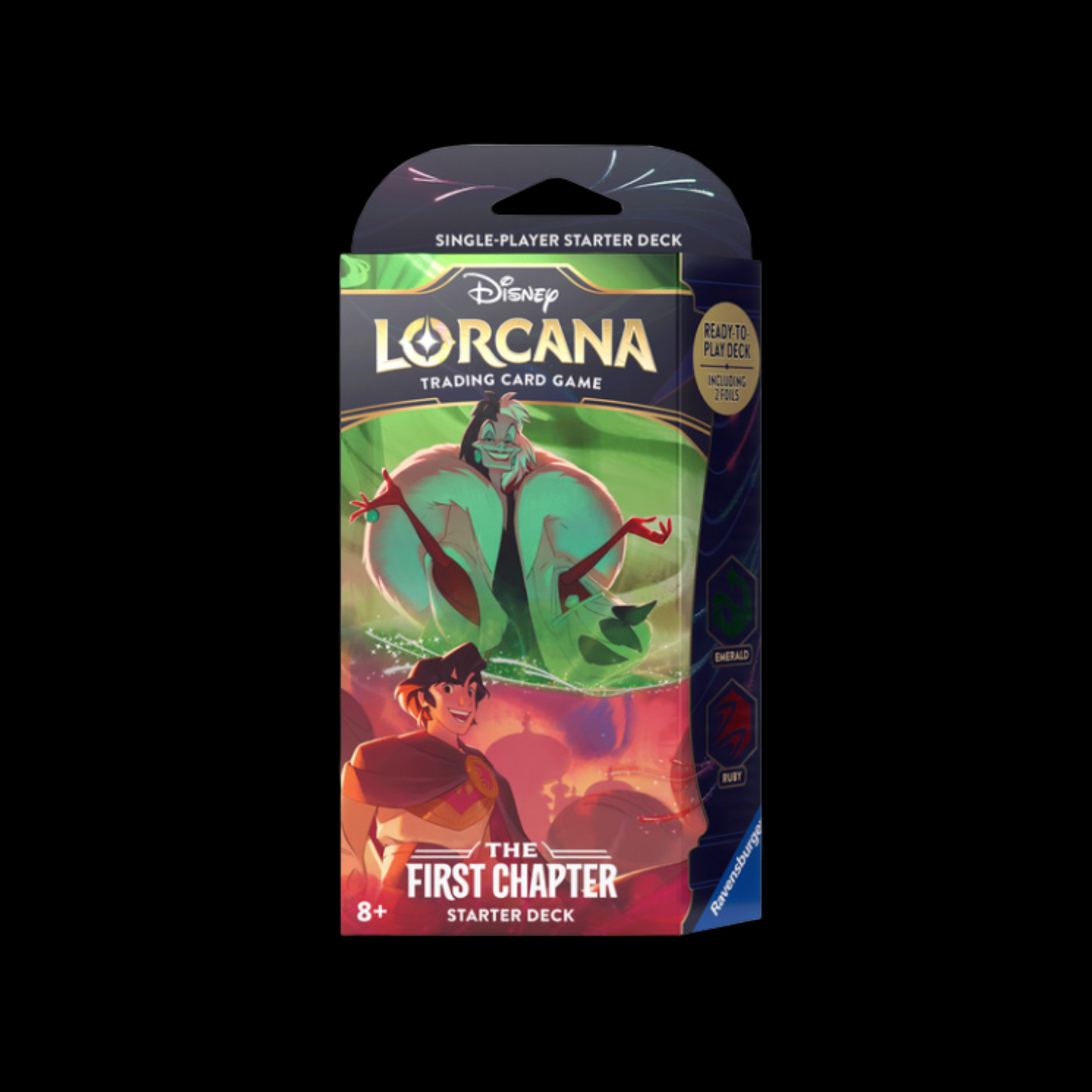 Disney Lorcana First Chapter Starter Deck (+1 Booster Pack Inside)