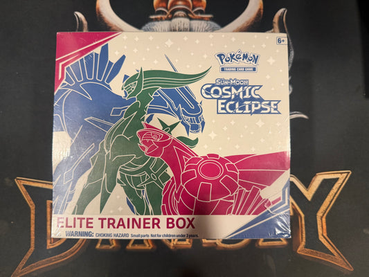 Pokemon Sun & Moon Cosmic Eclipse Elite Trainer Box 2019 -RIPPED SEAL-