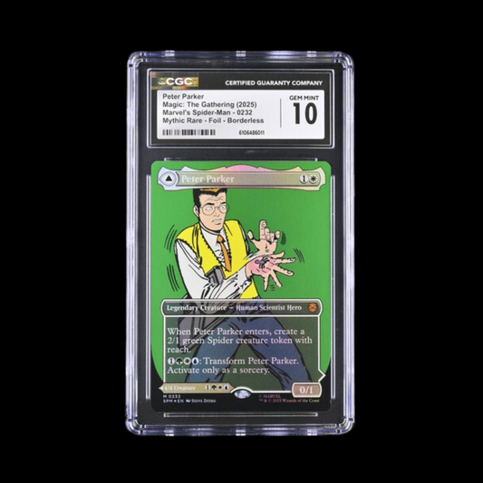 MTG Magic The Gathering Slab Peter Parker 0232 CGC 10 2025