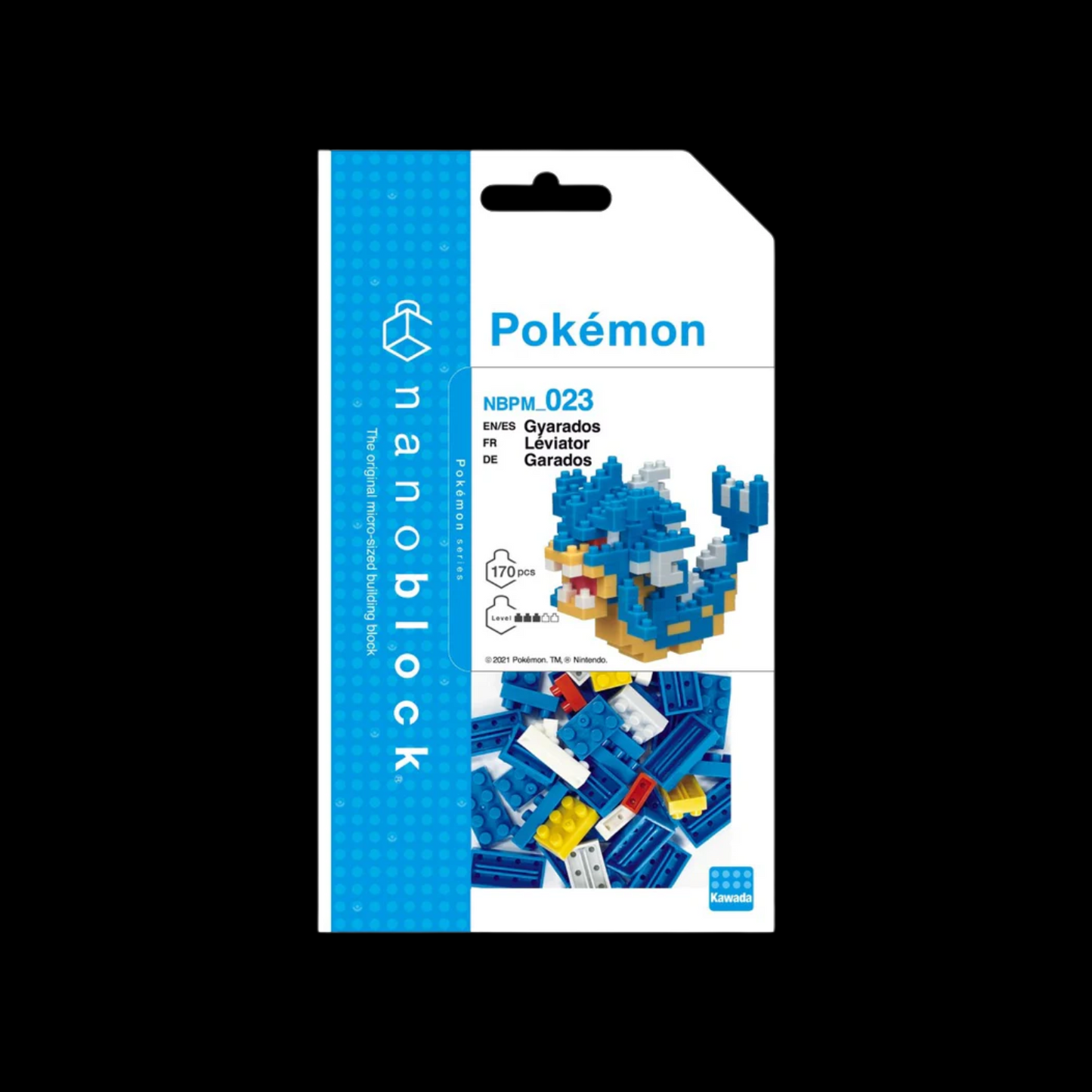 Nanoblock Pokemon Gyarados 170 pcs