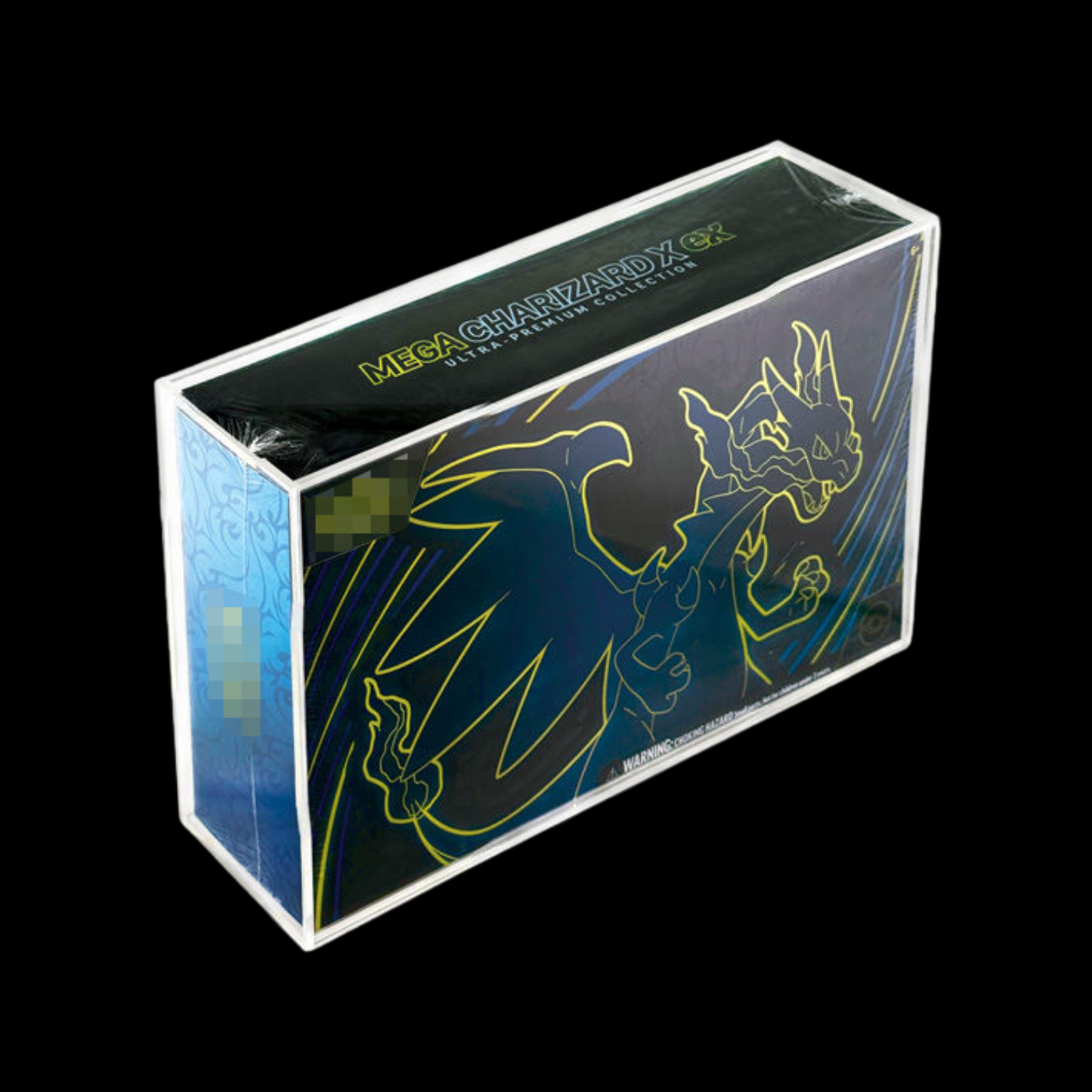 PREMIUM Acrylic Display Case For Pokemon Ultra Premium Collection, Magnetic Closure
