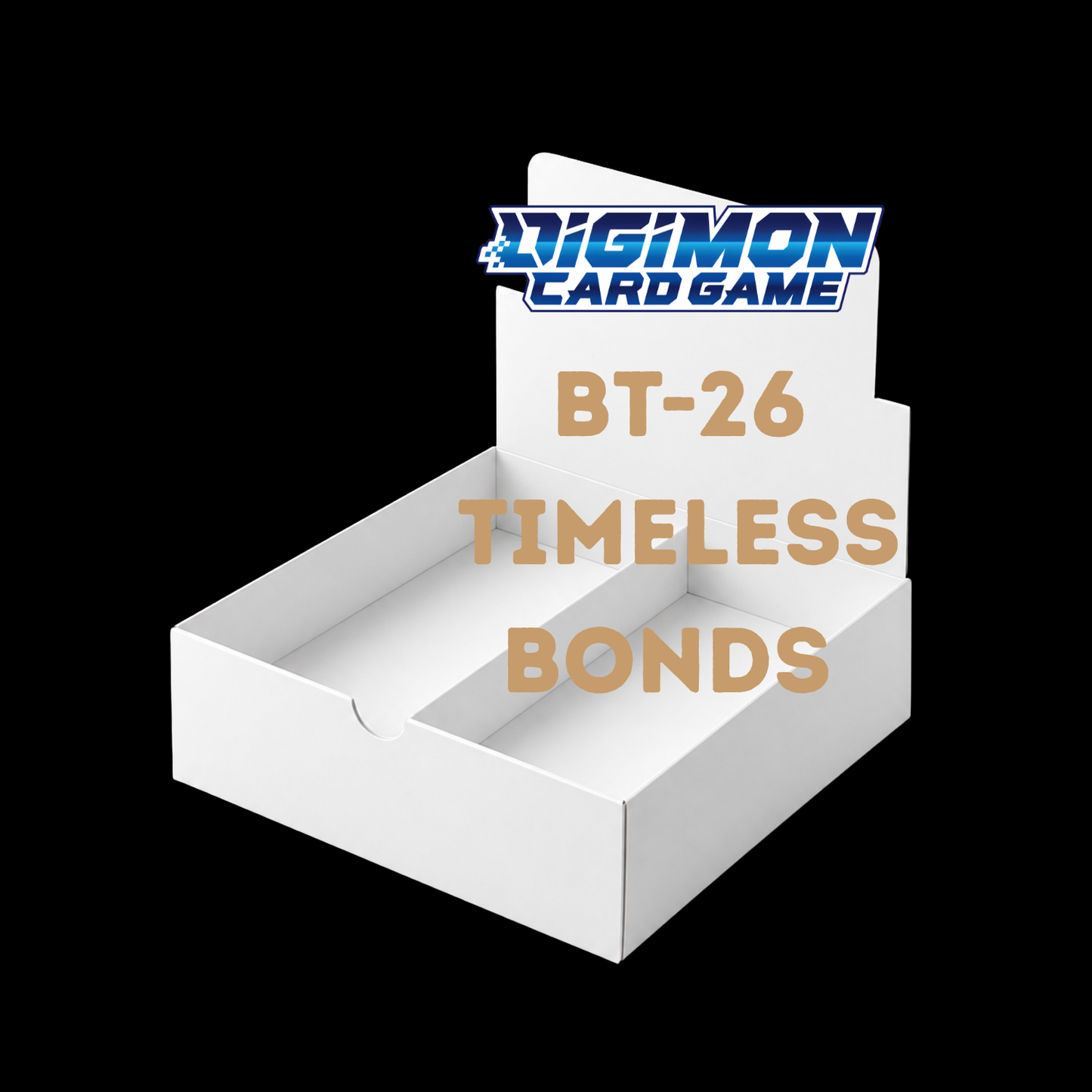 Digimon BT-26 Timeless Bonds Booster Box (Ships September 2026)