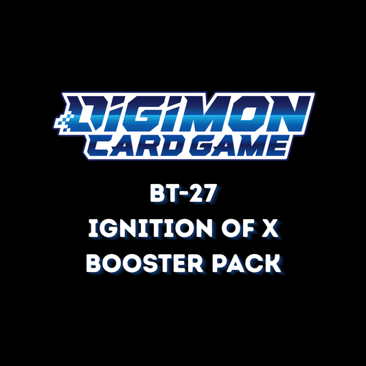 Digimon BT-27 Ignition Of X Booster Box (Ships December 2026)