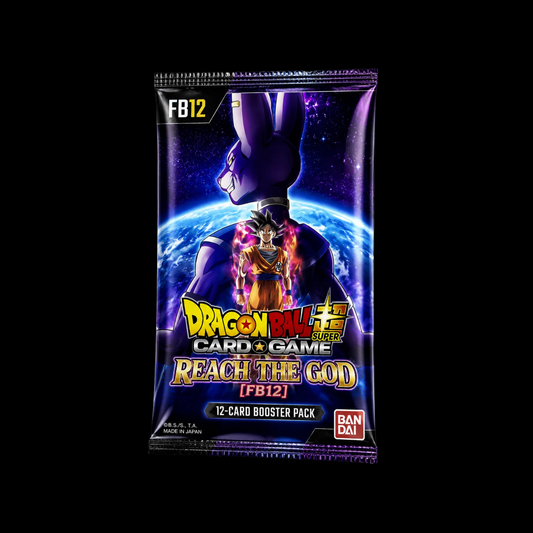 Dragon Ball Super Fusion World Reach The God FB-12 Booster Pack (Ships December 2026)