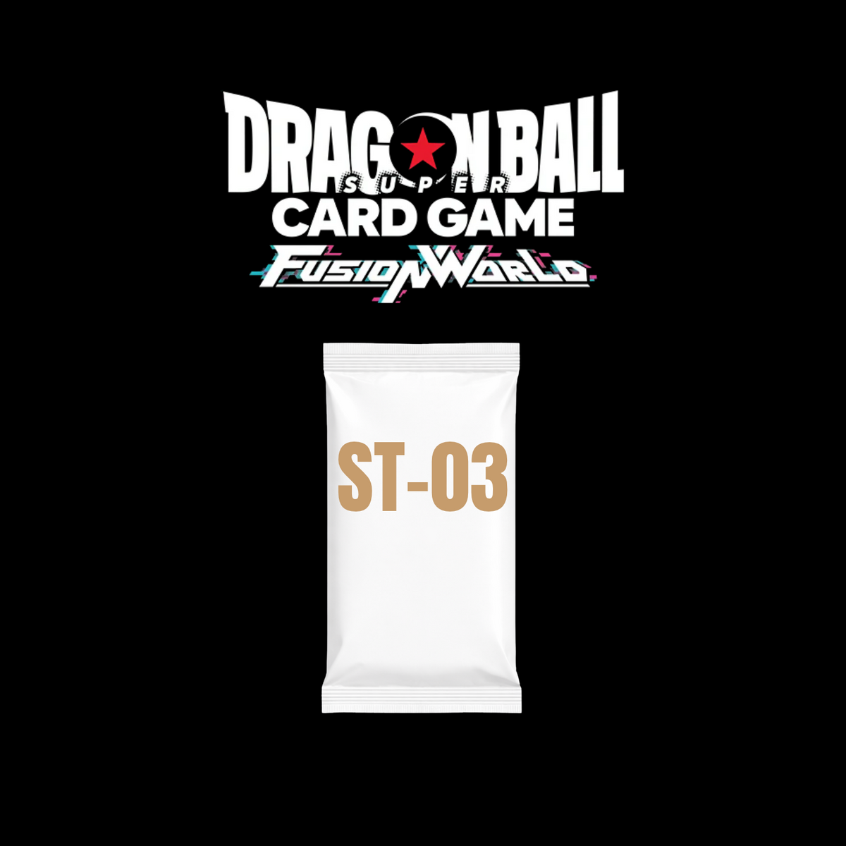 Dragon Ball Super Fusion World ST-03 Booster Pack (Ships June 2027)