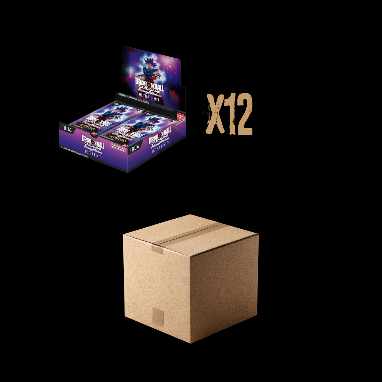Dragon Ball Super Fusion World Ultra Limit FB04 Booster Box Sealed Case