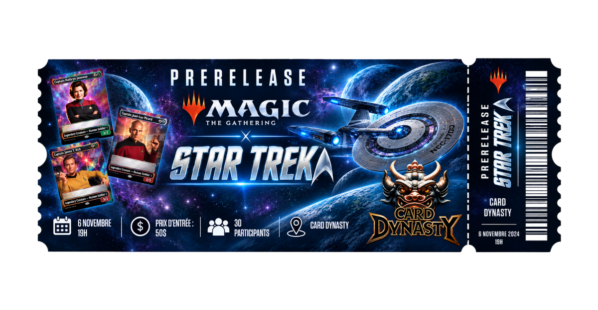 MTG Magic The Gathering Star Trek Prerelease Ticket - IN PERSON