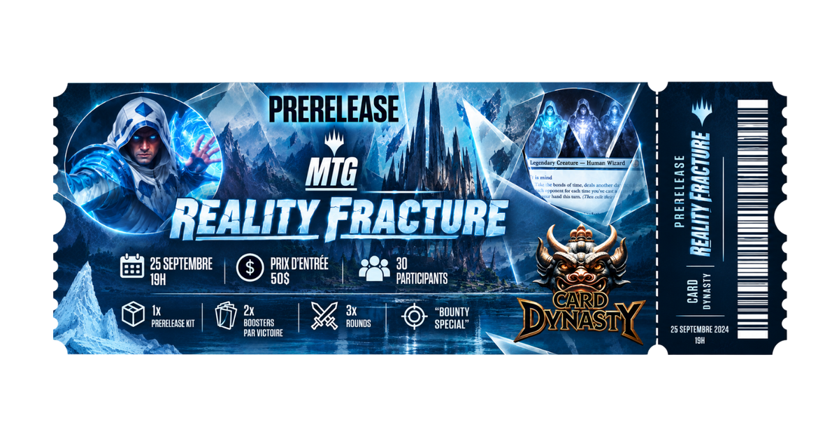 MTG Magic The Gathering Reality Fracture Prerelease Ticket - IN PERSON