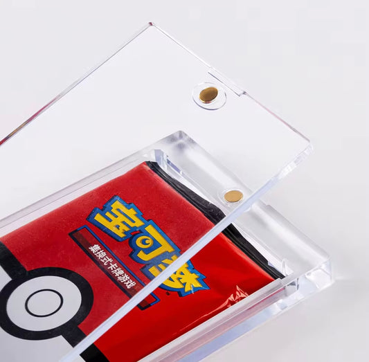 One Touch Booster Pack Acrylic Case, Magnetic Closure