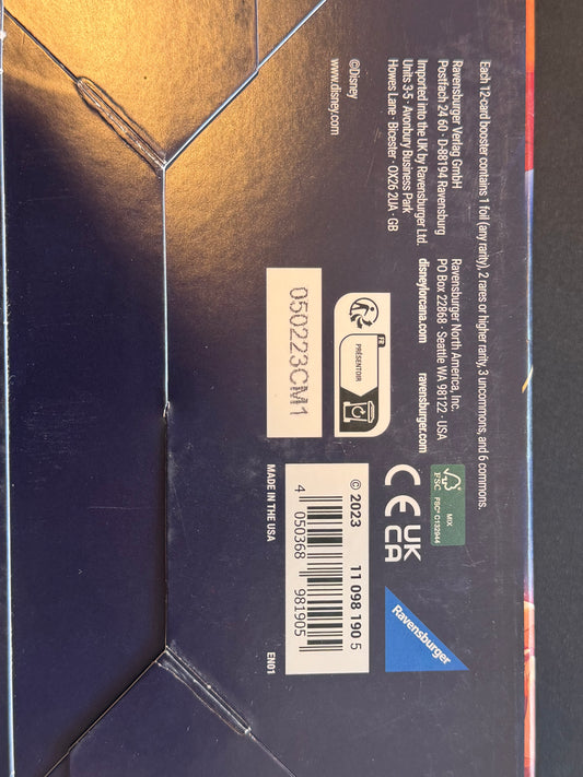 Disney Lorcana First Chapter ***First Wave*** Booster Box 2023