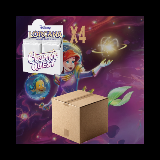 Disney Lorcana Cosmic Quest x4 Collector Booster Box Sealed Case (Ships April-June 2027)