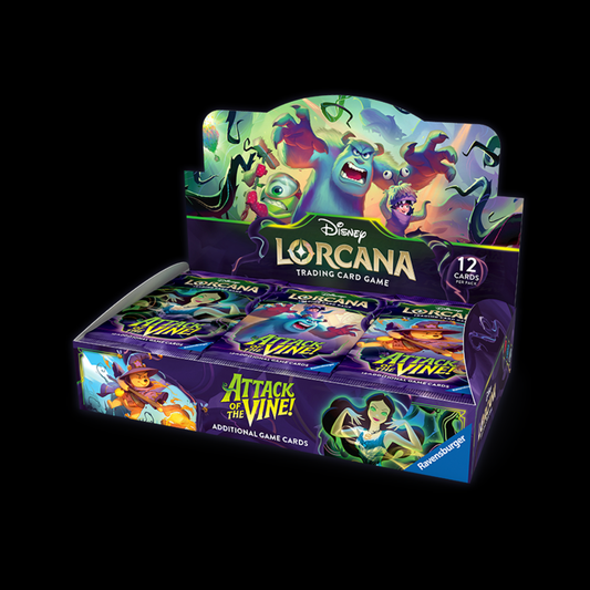 Disney Lorcana Attack Of The Vine Booster Box (Ships Around August 2026)