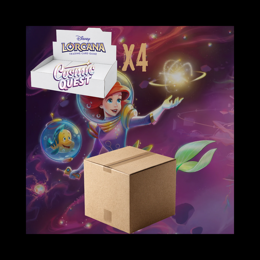 Disney Lorcana Cosmic Quest x4 Booster Box Sealed Case (Ships April-June 2027)