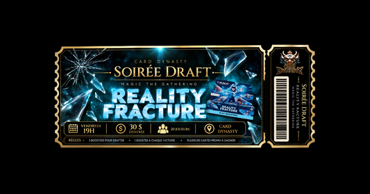 Soirée Draft Compétitive Vendredi 19:00 - EN PERSONNE