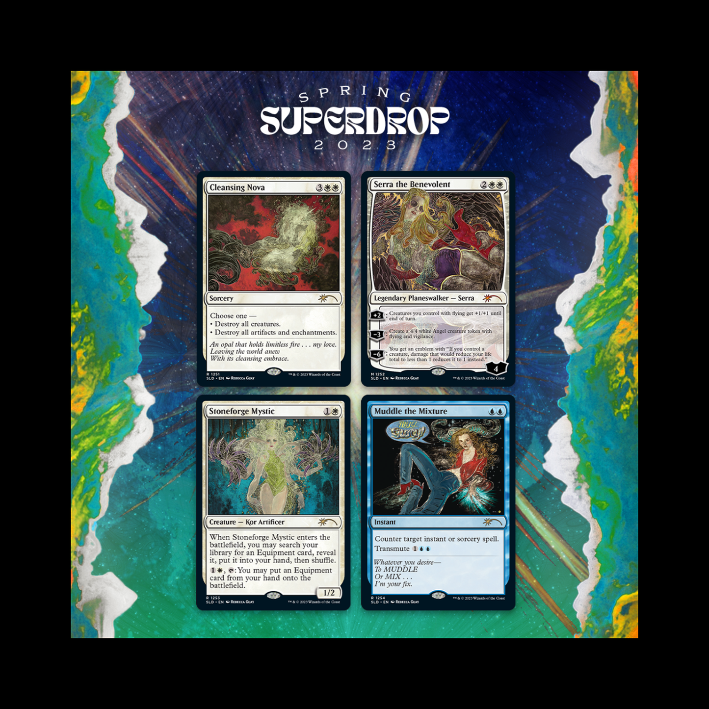 MTG Magic The Gathering Secret Lair Rebecca Guay Sealed