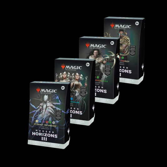 MTG Magic The Gathering Modern Horizons 3 Commander Deck Set (4)